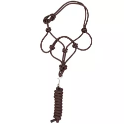 Cabresto para Cavalo Nylon Marrom 7 nós c/ Cabo Bo... - LETÍCIA COUNTRY IMPORT'S