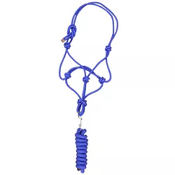 Cabresto para Cavalo Nylon Lilás 7 nós c/ Cabo Boo... - LETÍCIA COUNTRY IMPORT'S