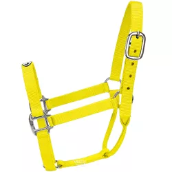 Cabresto para Cavalo Nylon Amarelo Boots Horse