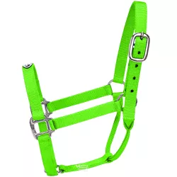 Cabresto para Cavalo Nylon Verde Limão Boots Horse