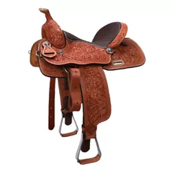 Sela de couro Três Tambores, Team Penning, Ranch S... - LETÍCIA COUNTRY IMPORT'S