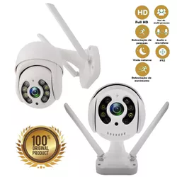 Câmera Hd Wifi Infravermelho Externa Original 6343... - LETÍCIA COUNTRY IMPORT'S