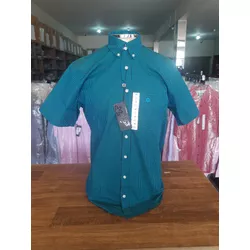 Camisa Tuff Xadrez Verde C/ Azul Manga Curta 7449 ... - LETÍCIA COUNTRY IMPORT'S