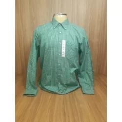 Camisa Tuff Xadrez Verde C/ Azul Manga Longa 6977 ... - LETÍCIA COUNTRY IMPORT'S