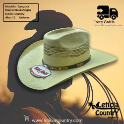 Chapéu Black Angus Bangora 4792 - 4792 - LETÍCIA COUNTRY IMPORT'S