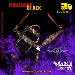 Conjunto Cabeçada e Peiteira Personalizado Master Selas 5404
