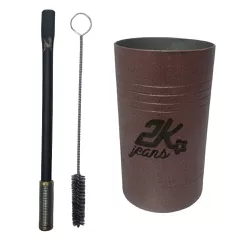 Kit Copo para Tereré e Bomba de Tela 6189 - 6189 - LETÍCIA COUNTRY IMPORT'S