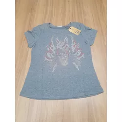 T Shirt Country& Cia Feminina 6838 - 6838 - LETÍCIA COUNTRY IMPORT'S