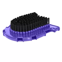 Luva e Escova para Banho Massageador Roxa 6044