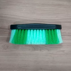 Escova para Pelo de Cavalo com cerdas Basic Verde ... - LETÍCIA COUNTRY IMPORT'S