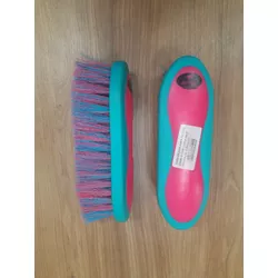 Escova para Pelo de Cavalo com cerdas Basic Pink B... - LETÍCIA COUNTRY IMPORT'S
