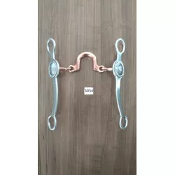 Freio Maluquinho Inox com Bocal de Ferro Sport Equ... - LETÍCIA COUNTRY IMPORT'S