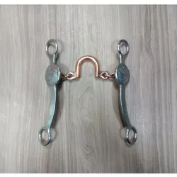 Freio Maluquinho Inox com Bocal de Ferro Ferreira ... - LETÍCIA COUNTRY IMPORT'S