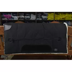 Manta MHorse Tambor de Peso Preto 3290