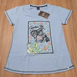 T Shirt Rodeio Beautiful Miss Country 7698 - 7698 - LETÍCIA COUNTRY IMPORT'S