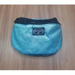 Pochete Para Sela Sport Equine Azul Turquesa Com Brilho 6474