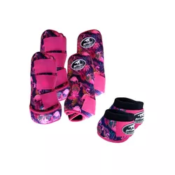 Kit Completo Cloche e Caneleiras Estampado Boots H... - LETÍCIA COUNTRY IMPORT'S