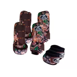 Kit Completo Cloche e Caneleiras Estampado Boots H... - LETÍCIA COUNTRY IMPORT'S