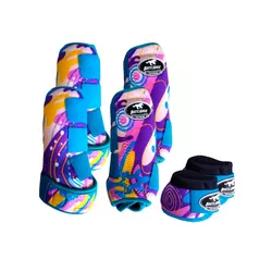 Kit Completo Cloche e Caneleiras Estampado Boots H... - LETÍCIA COUNTRY IMPORT'S