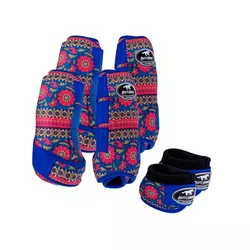 Kit Completo Cloche e Caneleiras Estampado Boots H... - LETÍCIA COUNTRY IMPORT'S