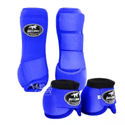 Kit Caneleiras e Cloche Boots Horse Dianteiro Colo... - LETÍCIA COUNTRY IMPORT'S