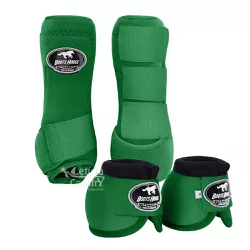 Kit Caneleiras e Cloche Boots Horse Dianteiro Colo... - LETÍCIA COUNTRY IMPORT'S