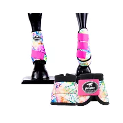 Kit Dianteiro Cloche e Caneleiras Estampado Boots ... - LETÍCIA COUNTRY IMPORT'S