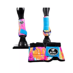 Kit Dianteiro Cloche e Caneleiras Estampado Boots ... - LETÍCIA COUNTRY IMPORT'S