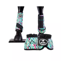 Kit Dianteiro Cloche e Caneleiras Estampado Boots ... - LETÍCIA COUNTRY IMPORT'S