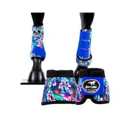 Kit Dianteiro Cloche e Caneleiras Estampado Boots ... - LETÍCIA COUNTRY IMPORT'S