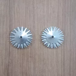 Roseta Dupla para Espora Sport Equine 6210
