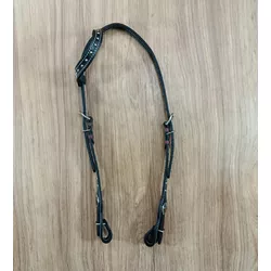  Cabeçada 01 Orelha de Couro Sport Equine 8518 - 8... - LETÍCIA COUNTRY IMPORT'S