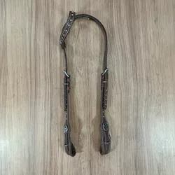  Cabeçada 01 Orelha de Couro Sport Equine 8537 - 8... - LETÍCIA COUNTRY IMPORT'S