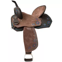 Sela em Neoprene Tambor Aba Recortada Master Selas... - LETÍCIA COUNTRY IMPORT'S