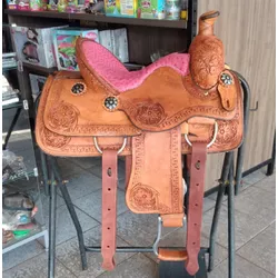  Sela de Laço/ Tambor Infantil em Couro Rancheira ... - LETÍCIA COUNTRY IMPORT'S