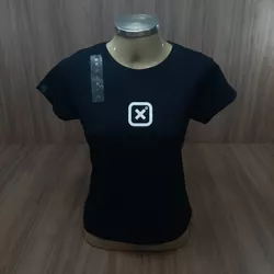 Camiseta Classic MC Bordado 50251 - Preto 7176 - 7... - LETÍCIA COUNTRY IMPORT'S