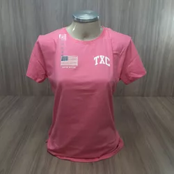 Camiseta TXC Custom MC Estampado 50278 - Rosa 7171... - LETÍCIA COUNTRY IMPORT'S