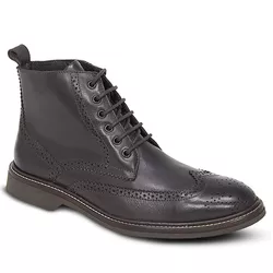 Sapato Casual Levanzzo Bota Brogue Carrara Vintage... - LEVANZZO