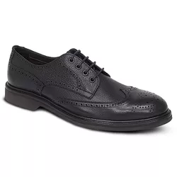 Sapato Casual Levanzzo Brogue Trento floater Preto... - LEVANZZO