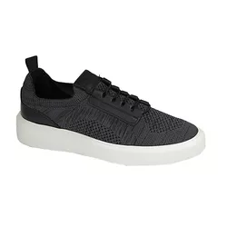 Tênis Knit Levanzzo Malha Grafite e Preto - 50175-... - LEVANZZO