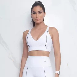 Top Angela - Linhas & Cores Coleção Fitness - 2102... - Linhas & Cores