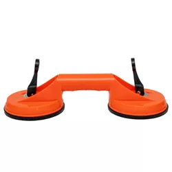 Ventosa Plástica Dupla 80kg - Diâmetro 12,5cm Ômeg... - Loja Caravelas