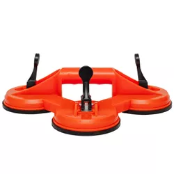 Ventosa Plástica Tripla 120kg - Diâmetro 12,5cm Ôm... - Loja Caravelas