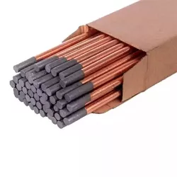 Eletrodo De Carvão Grafite Para Solda 1/2"x14" KIT 25 Varetas 