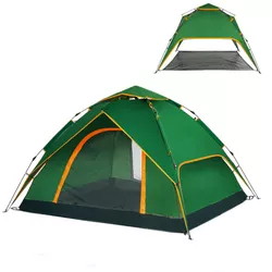 Barraca Camping Automática 3-4 Pessoas Verde