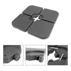 Contra peso Base ombrelone Lateral 4 Peças 60L - Loja Caravelas