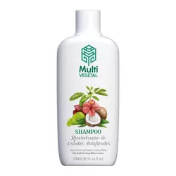 Shampoo de Coco Natural e Vegano - Multi Vegetal -... - Caule eco.lógicos