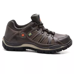 Tenis Azimute Brasil 943 Adventure em Couro Caqui - 943 caqui plus - Loja Azimute Brasil