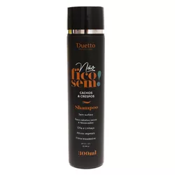 Shampoo Não Fico Sem Cachos e Crespos Duetto 300ml - Loja Duetto Super