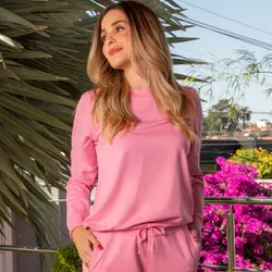 29133 - Pijama de inverno. - Rosa - Duzani